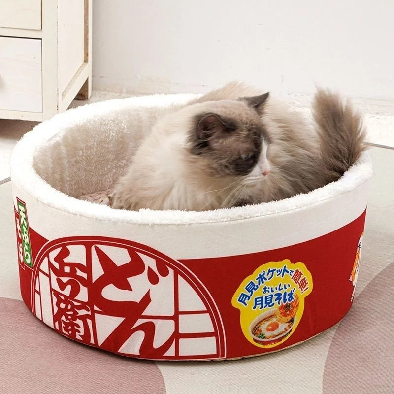 Grote kattenmand met orthopedische vulling – Voor senior katten