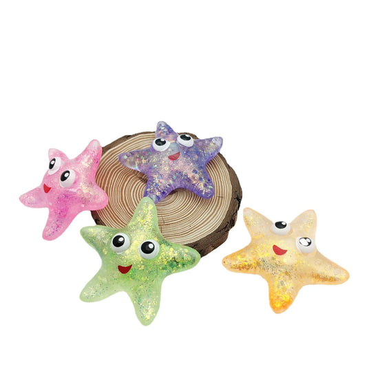 Stressballen in verschillende kleuren en vormen
