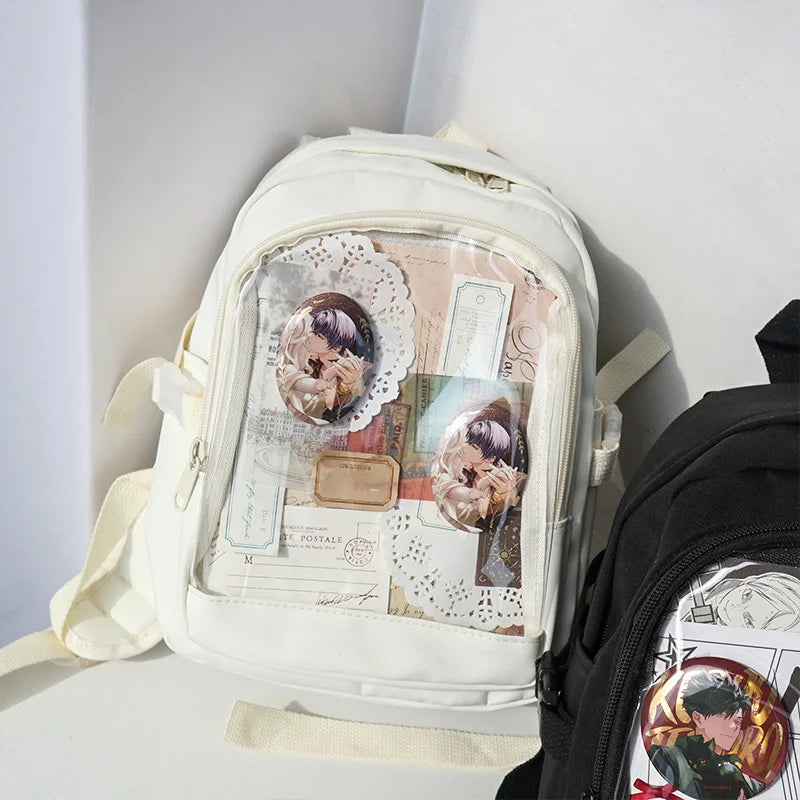 Handbagage rugzak met stevige bodem