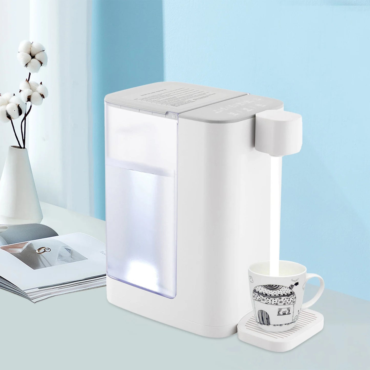 Grote glazen drankdispenser – Voor grote gezelschappen