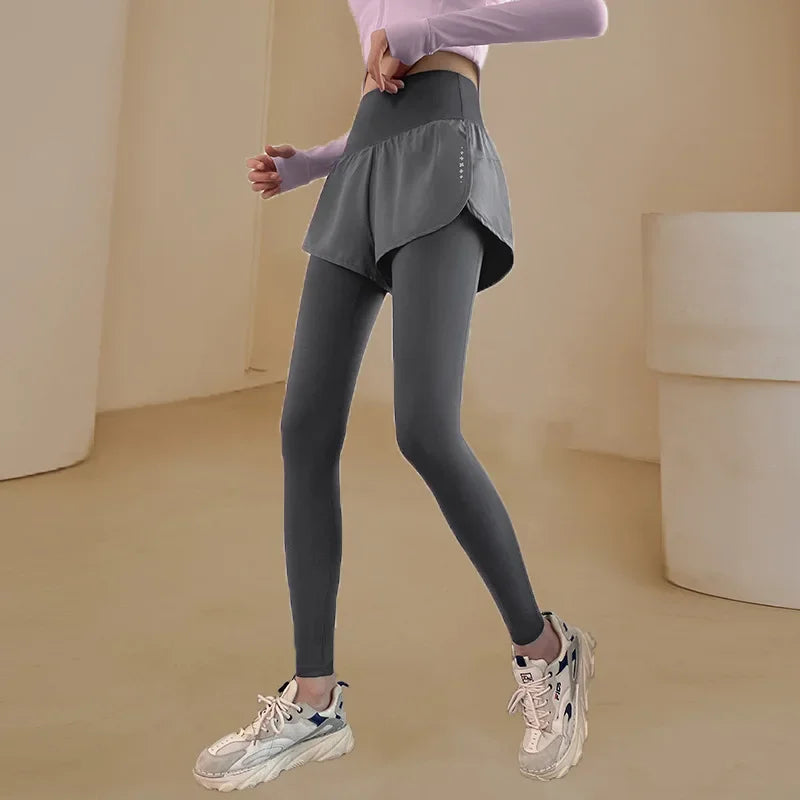 Hippe yoga kleding set met crop top