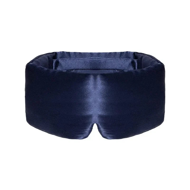 Luxe slaapmasker met zijde-afwerking