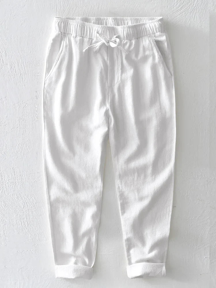 Linnenmix broek man met casual look – Voor dagelijks gebruik