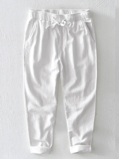 Linnenmix broek man met casual look – Voor dagelijks gebruik