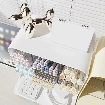 Metalen desk organizer met antislip bodem