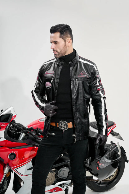 Leren jassen in bikerstijl – Voor de avontuurlijke man