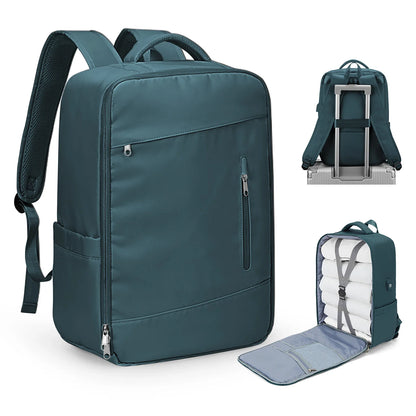 Handbagage rugzak 40x30x20 cm met laptop compartiment