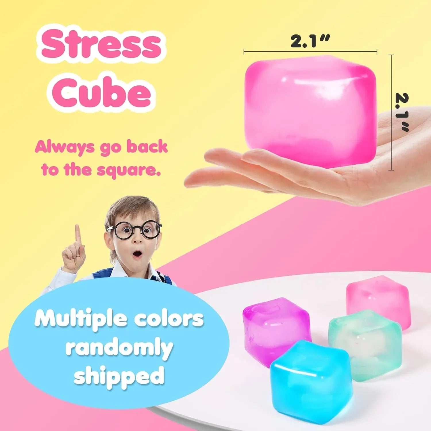 Stressbal Action met stressverlichtende kern