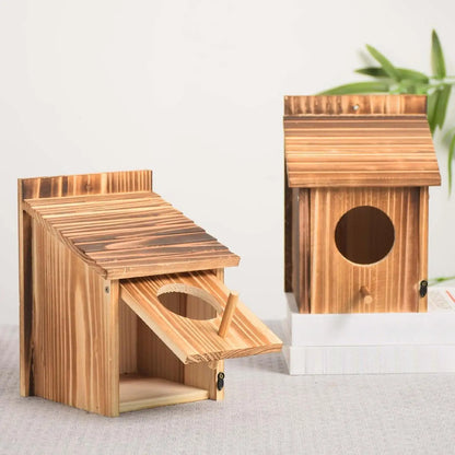 Intratuin vogelhuisje met dakgoot – Leuke details