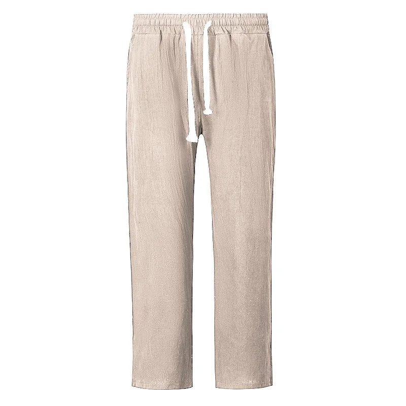 Linnen broek mannen met sportieve twist – Casual comfort