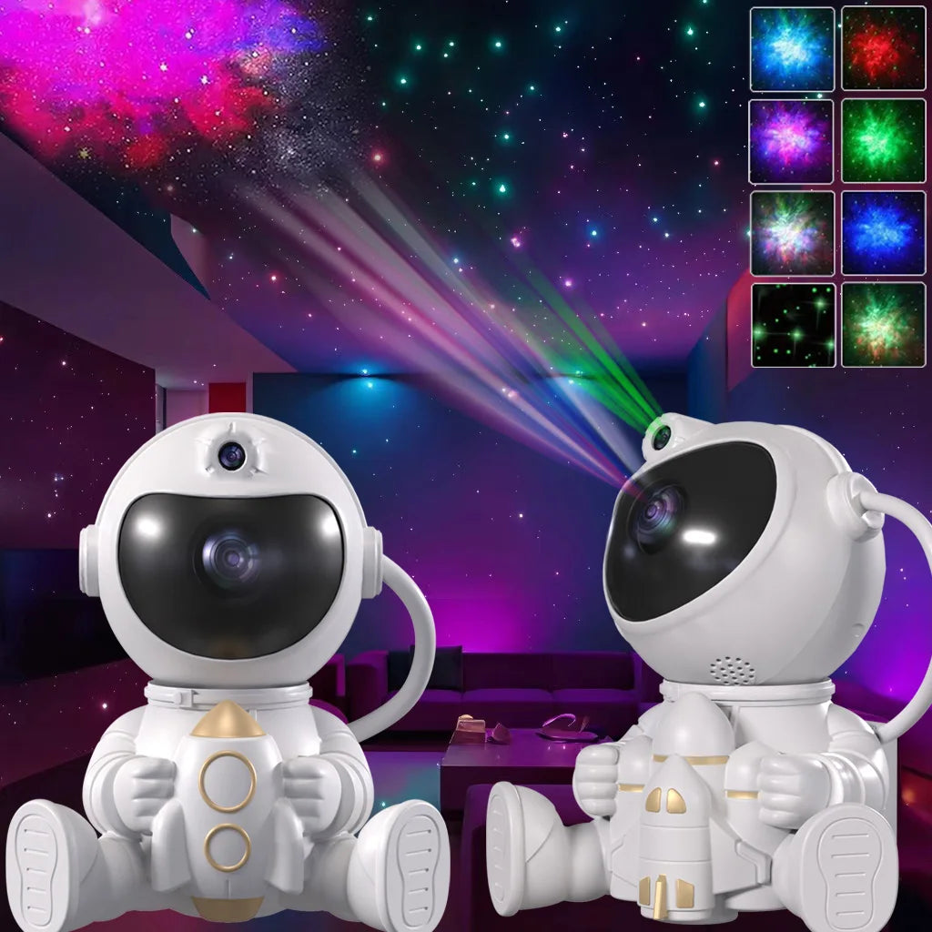 Multifunctionele projector lamp met sterrenhemel