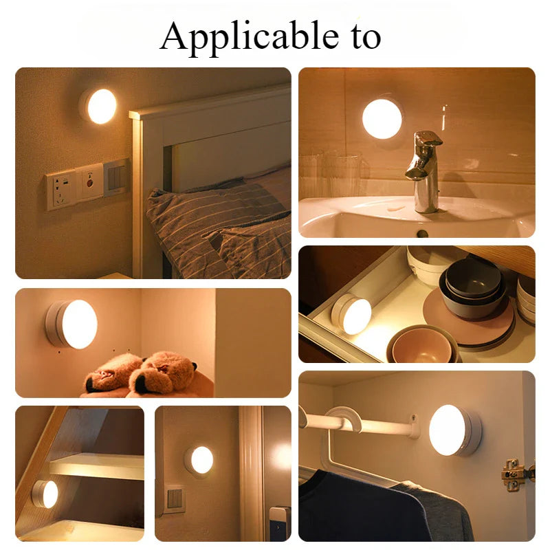 Wandlamp op batterijen met sensor voor nachtlamp – Automatische verlichting