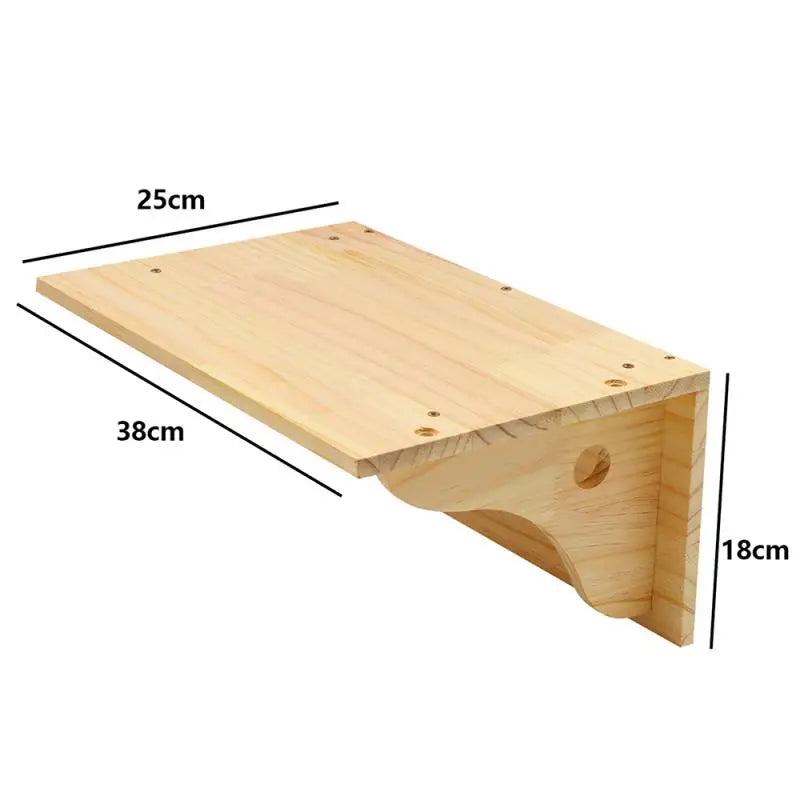 Moderne muurkrabpaal met zitvlak – Voor actieve katten