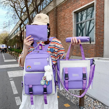 Handbagage rugzak met trolleybevestiging