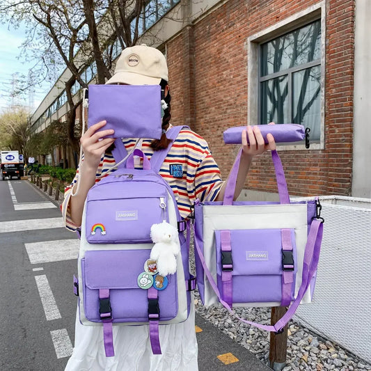 Handbagage rugzak met trolleybevestiging