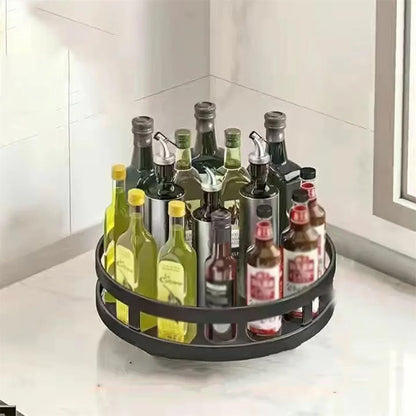 Minimalistisch kruidenrek Xenos in zwart staal