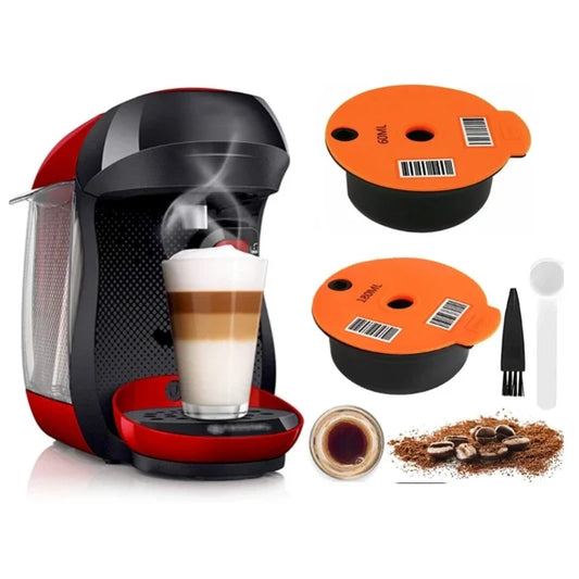 Set koffiewaar met matching lepeltjes