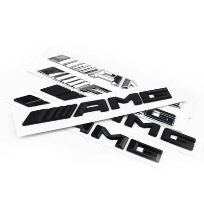 Auto stickers - Zwarte en zilveren AMG ontwerpen voor unieke styling