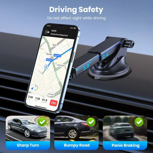Magnetische telefoonhouder voor in de auto – Snel en stevig