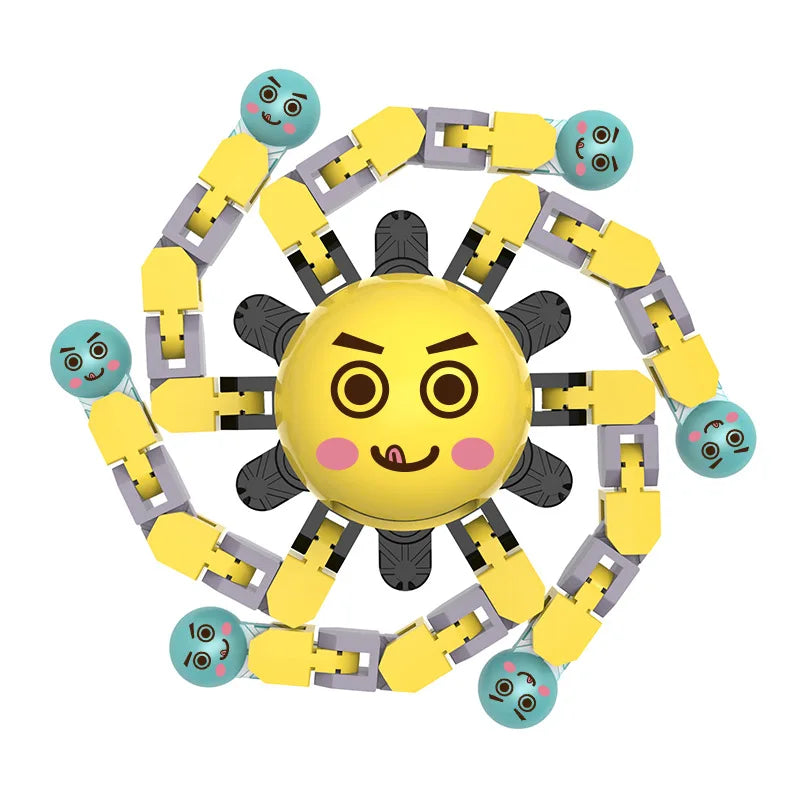 Intertoys fidget toy met grappige vormen