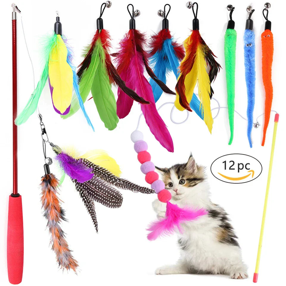 Kattenspeeltjes voor in de krabpaal – Speel en krab tegelijk