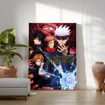 Zwart-wit portretposter