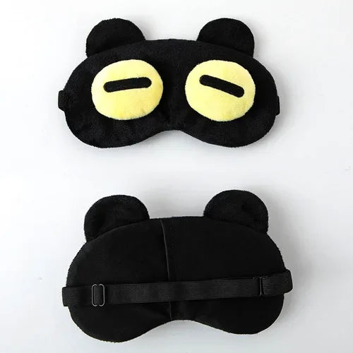 Action slaapmasker in zwart design