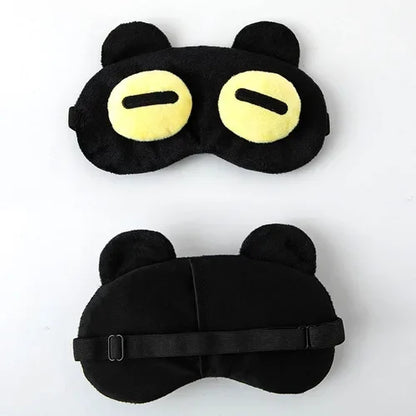 Action slaapmasker in zwart design