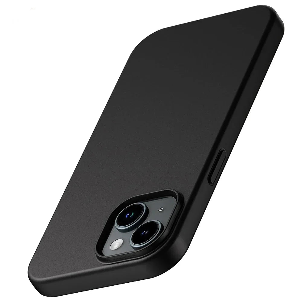 Telefoon hoesje iPhone 13 met transparante achterkant