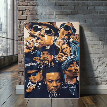 Kunstposter met moderne flair