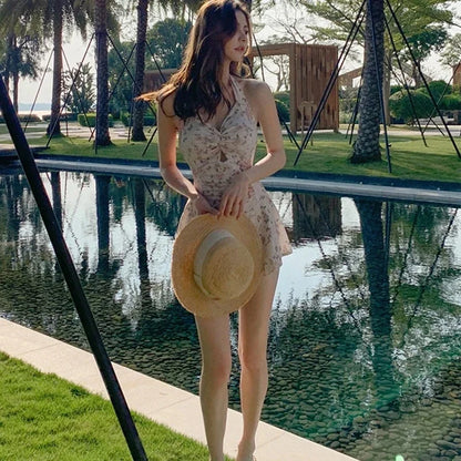 Zwemjurk met rechte halslijn – Minimalistisch en stijlvol