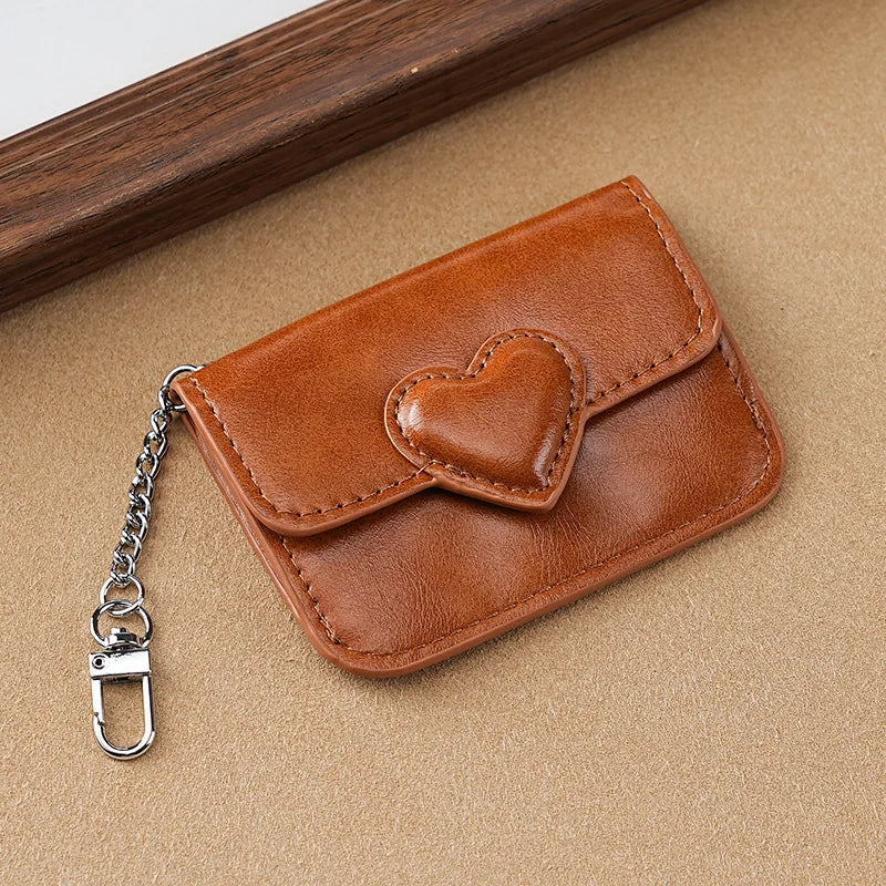 Luxe leren herenportemonnee met stiksels – Tijdloos design