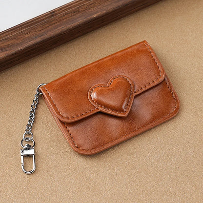Luxe leren herenportemonnee met stiksels – Tijdloos design
