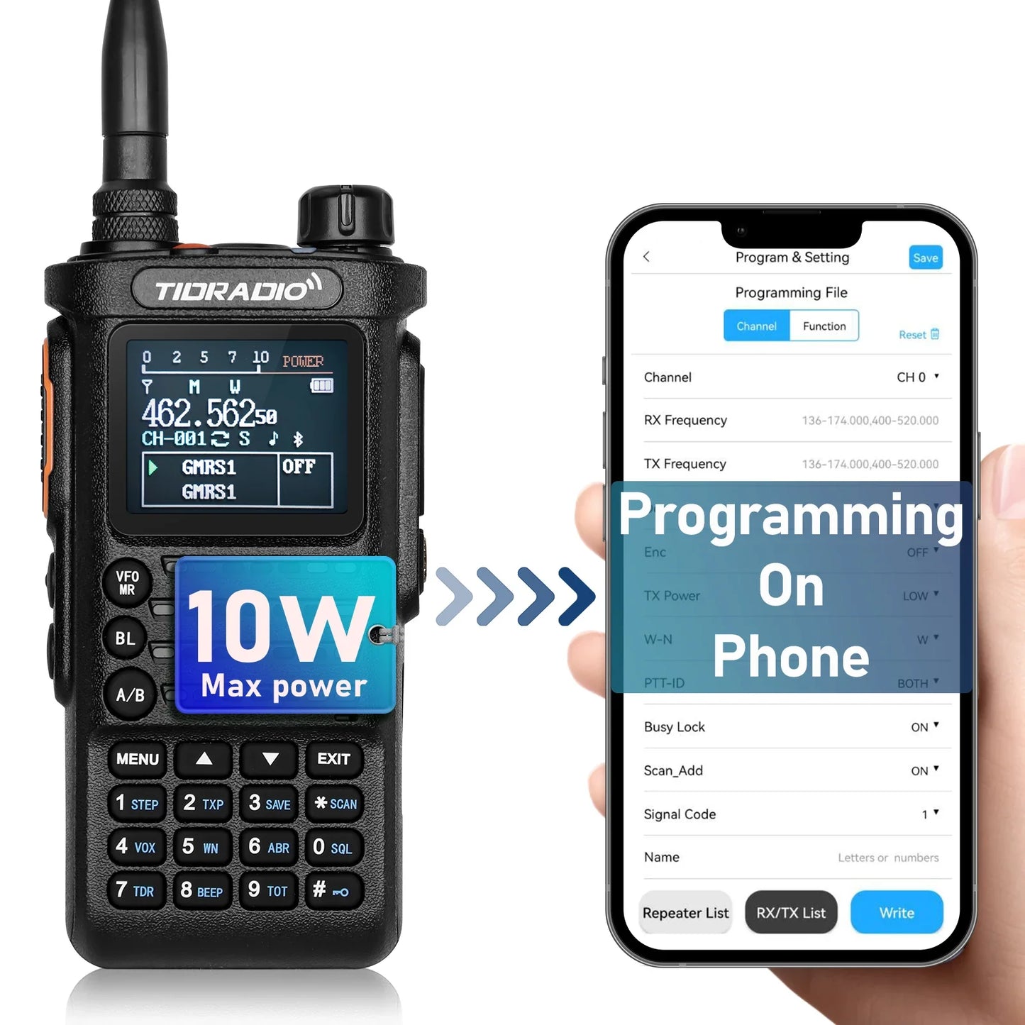 Walkie talkie met LED-licht – Voor spannende avonturen
