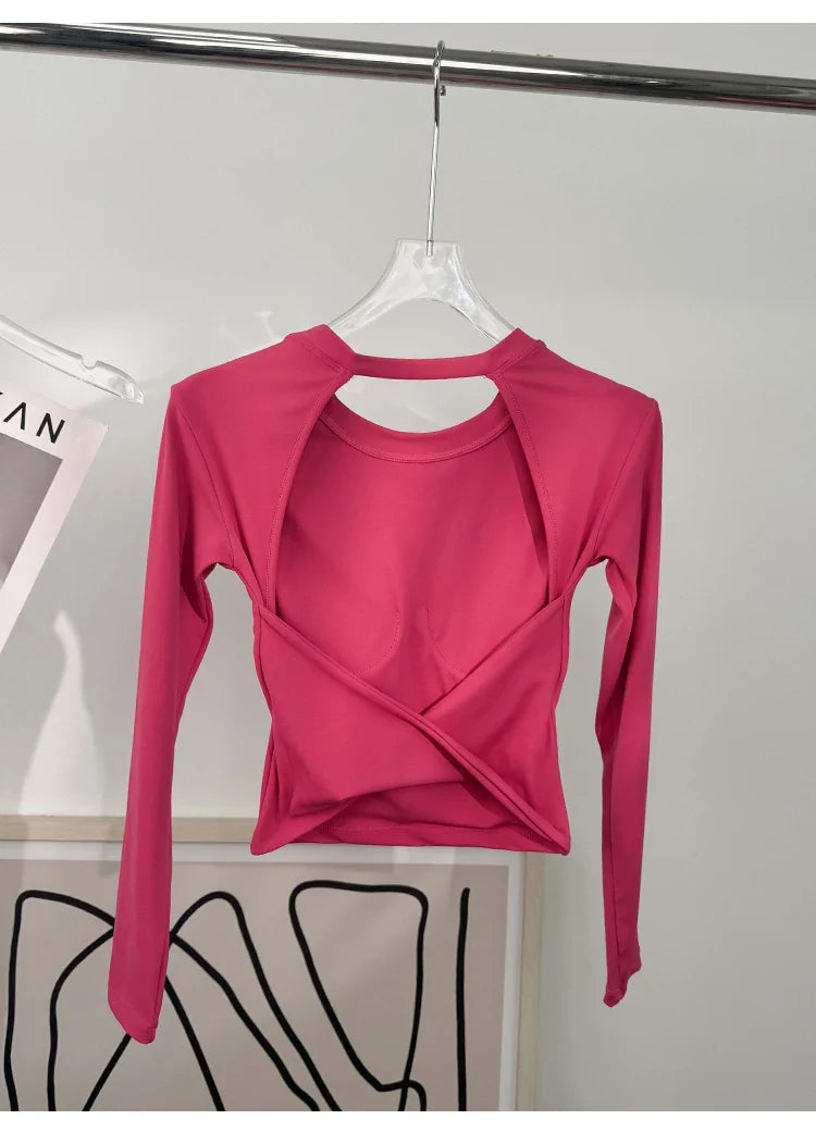 Trendy yoga kleding dames in zachte kleuren