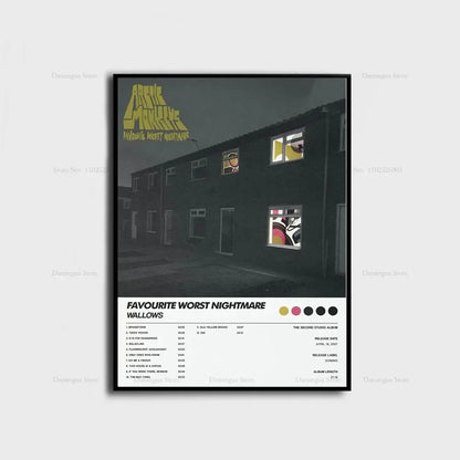 Poster in beige en zandtinten