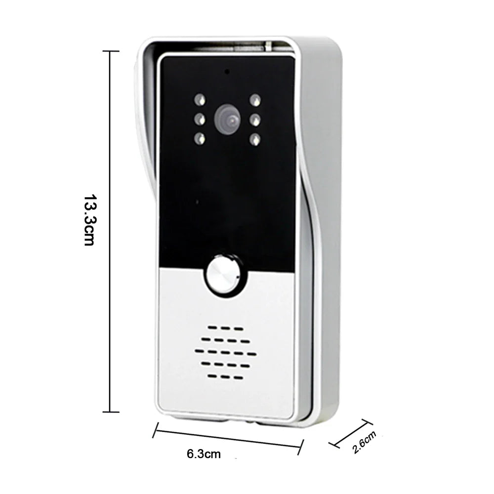 Deurbel met scherm en videoverbinding – Geen telefoon nodig