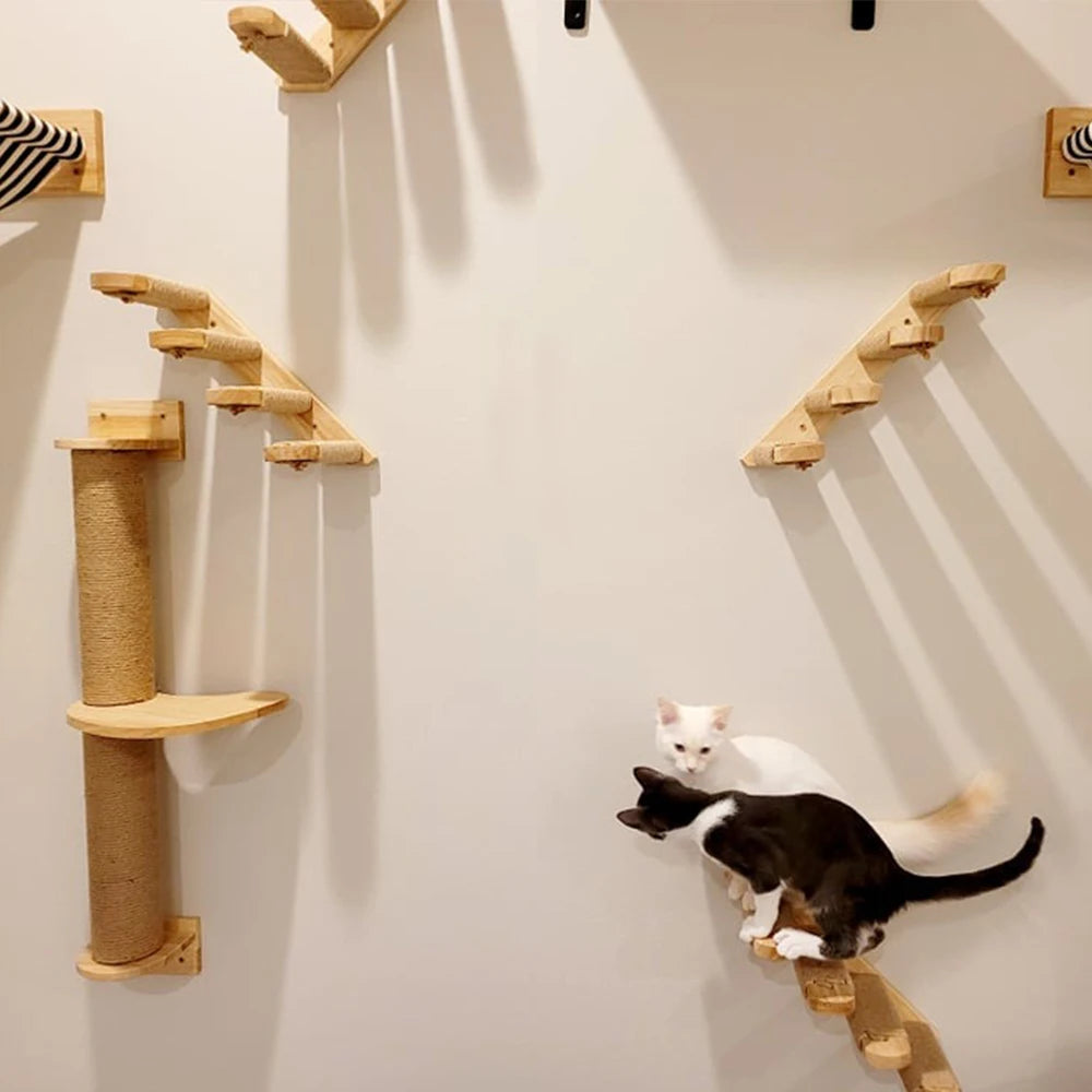 Maine Coon kattenpaal met extra ligplekken – Voor groot gemak