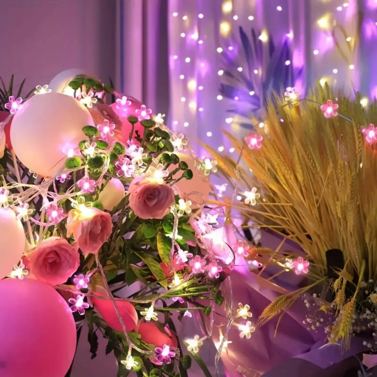 Binnen lichtslinger met decoratieve vorm – Subtiele blikvanger