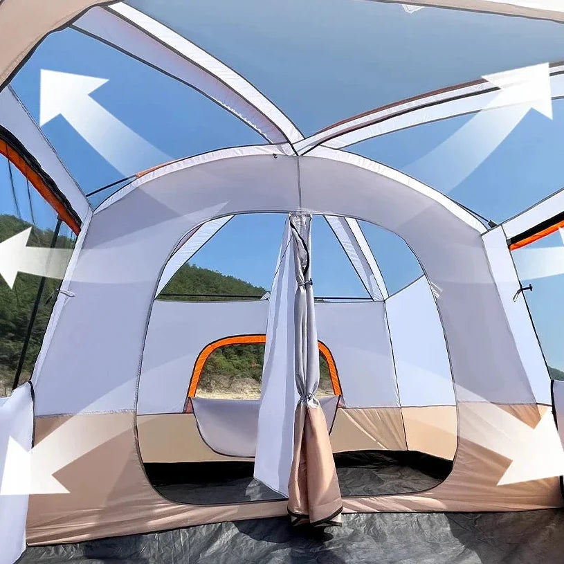 Pop up tent voor backpackers – Licht en compact