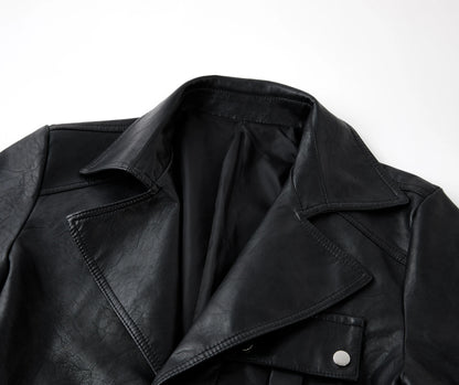Zachte leren jas voor heren – Comfort en luxe