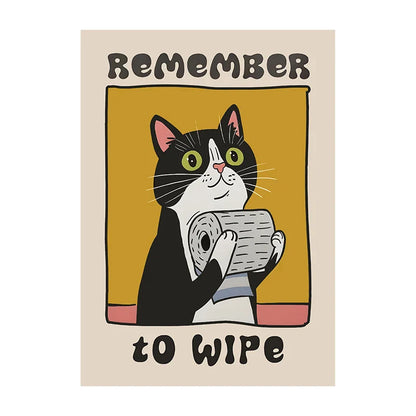 Poster met illustratie – Speels en uniek
