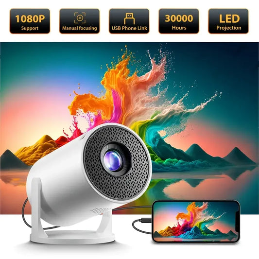Draadloze 4K projector met WiFi