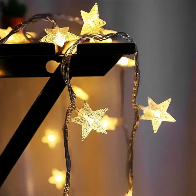 Lichtslinger met kerstballen – Feestelijk en uniek