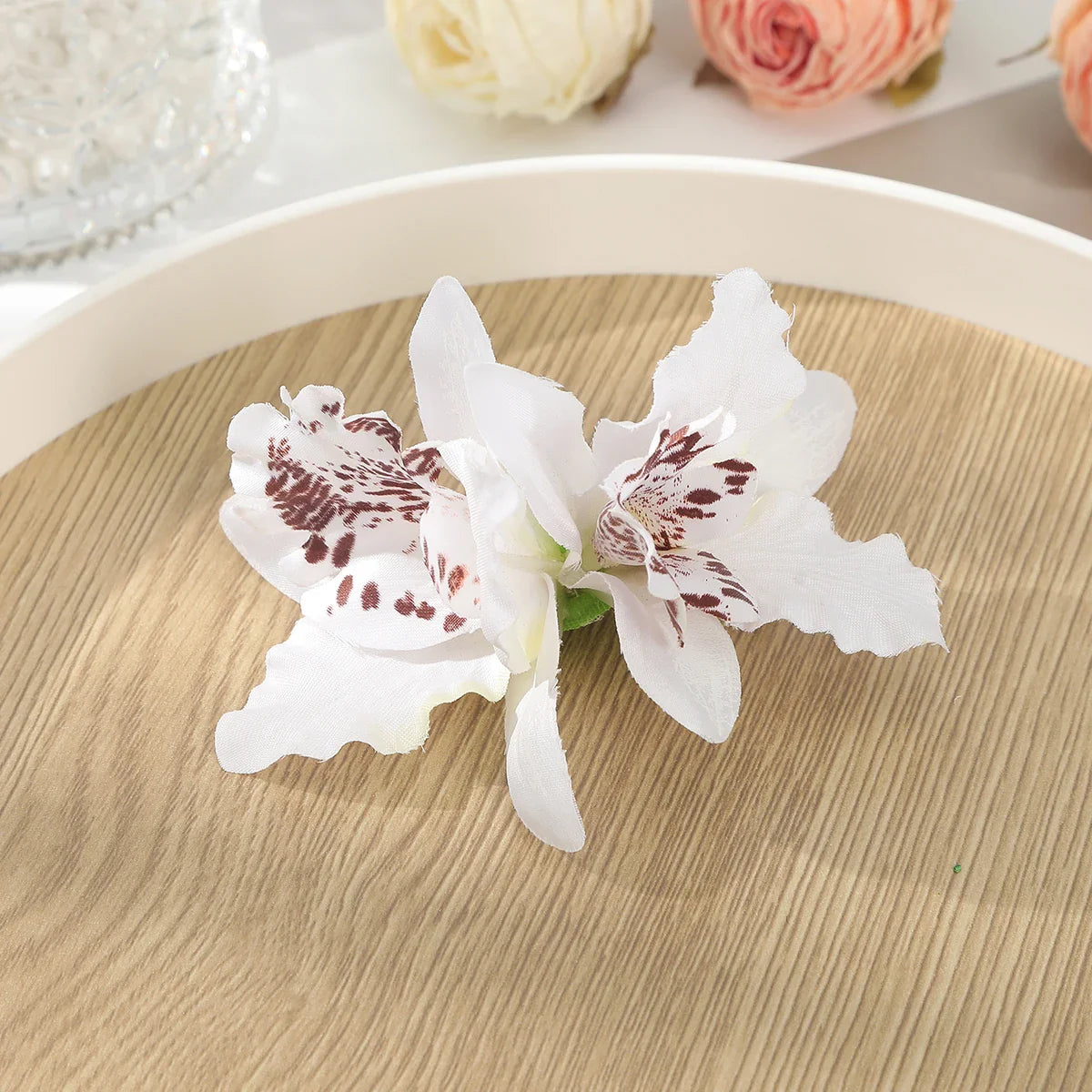 Romantische haar accessoires met tule