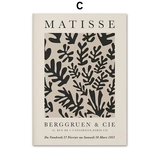 Poster van een hert of bosdier