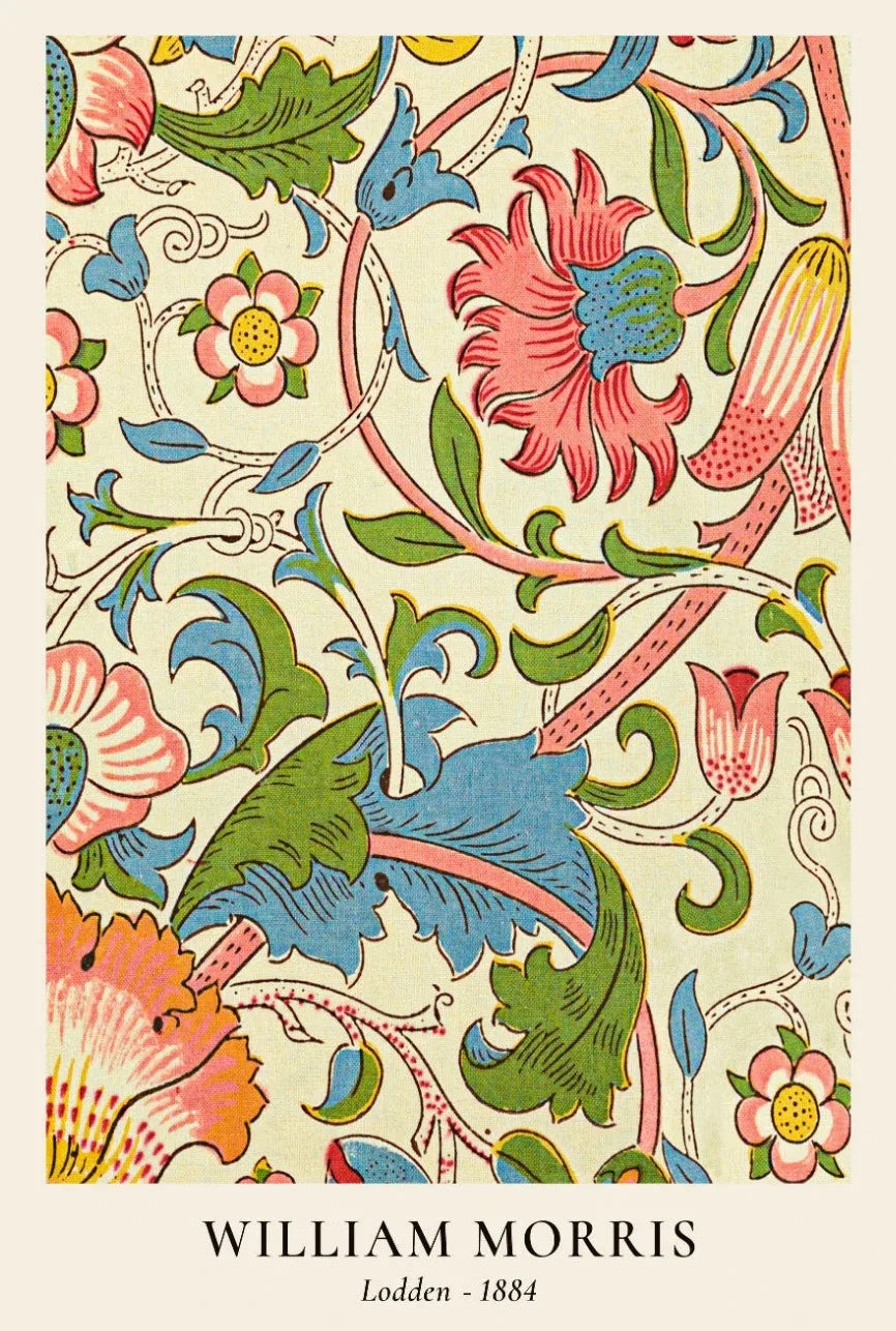 Poster in beige en zandtinten