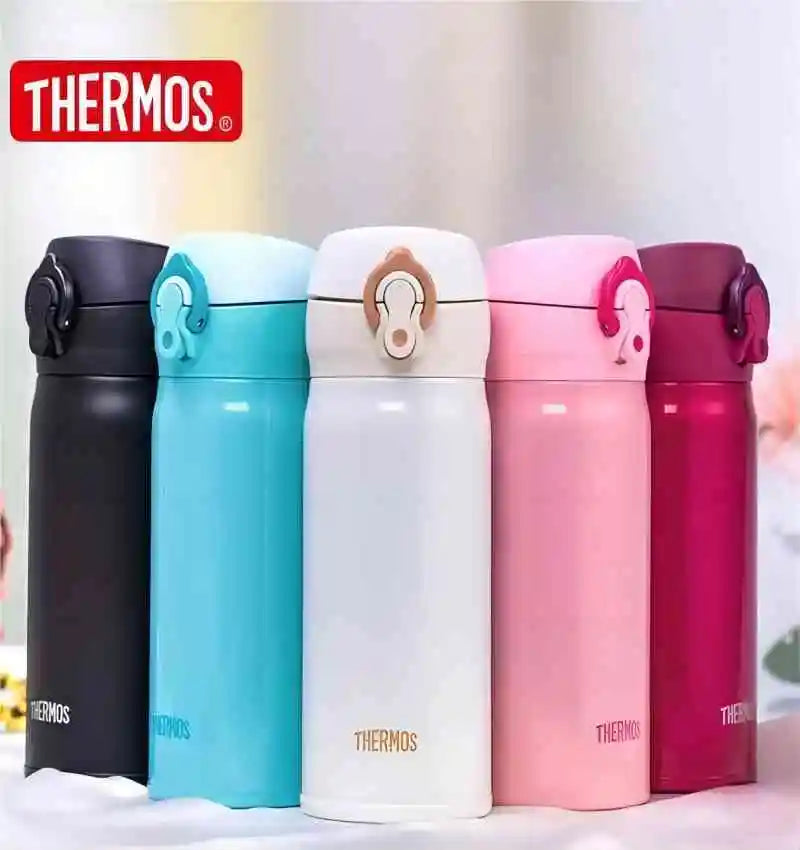 Thermosfles met stevige dop – Houdt alles veilig afgesloten