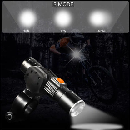 Fietslamp LED met anti-verblindingsfunctie