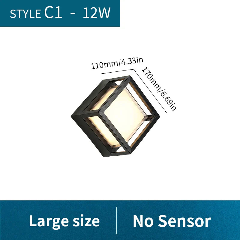 Wandlamp op batterijen met design kap – Voor decoratie en licht